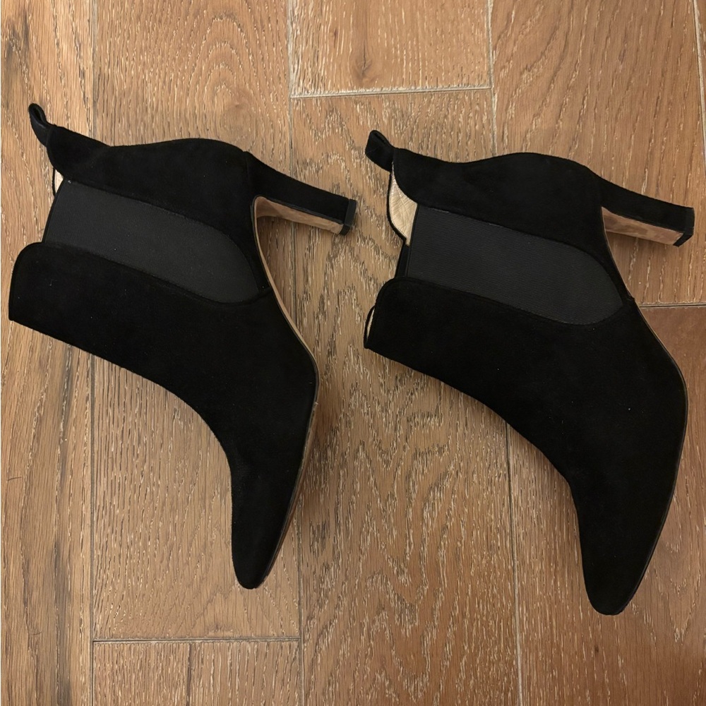 Manolo Blahnik Black Ankle Boots - Picture 4 of 11
